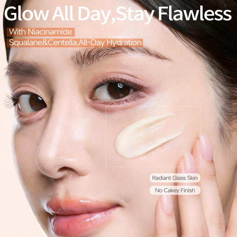 MISS SEASON Glow Velvet – Crema Primer Hidratante Efecto Poros Difuminados